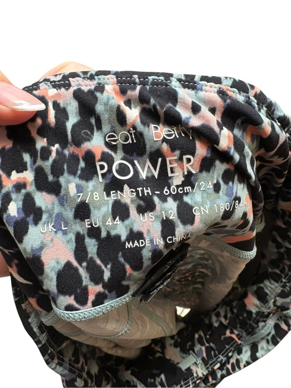 Sweaty Betty Power Pocket Leggings 7/8 Print